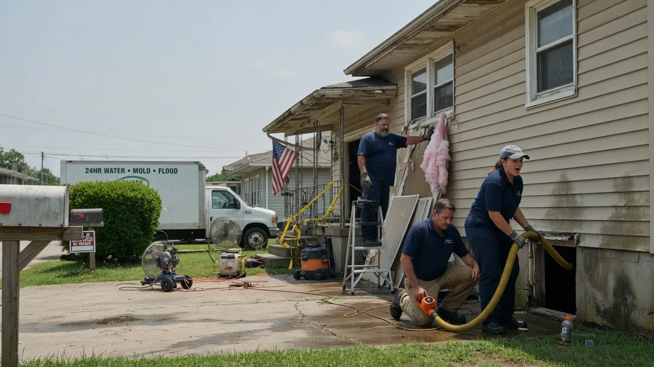 Water Damage Repair in Middlesex, NC near me